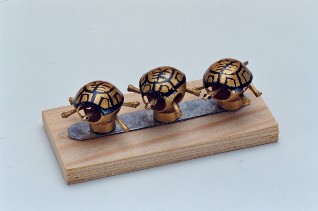 12銅製磁鐵烏龜