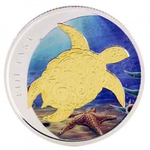 0.5盎司2013限量版彩繪銀幣2
